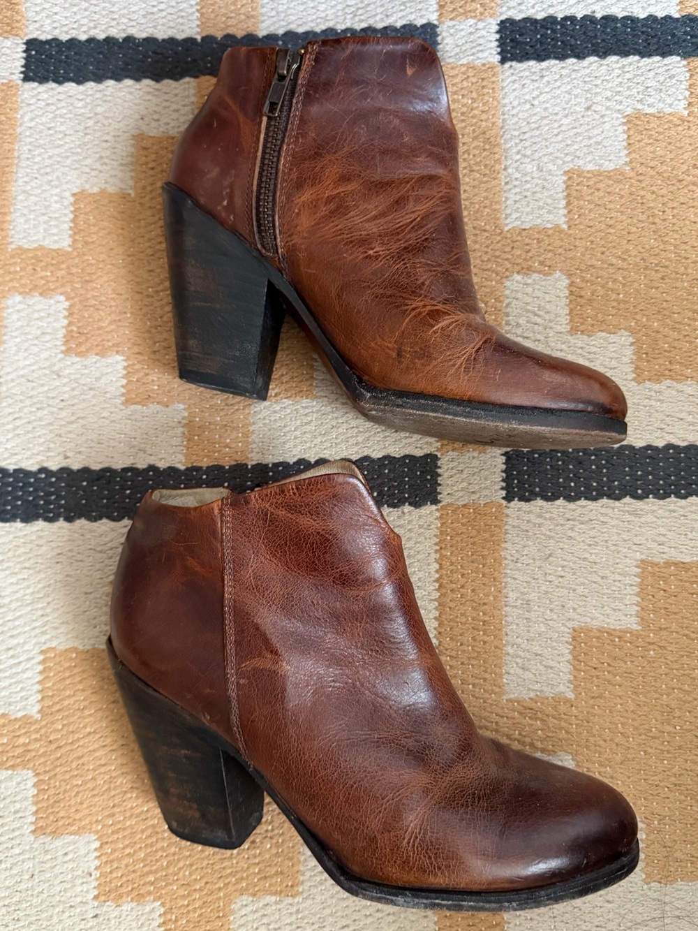 FREEBIRD leather ankle boots/booties